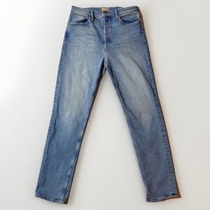 MOTHER Jeans Tomcat Skimp California Cruiser High Rise Straight Women's 32 x 31